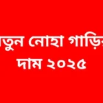 নতুন নোহা গাড়ির দাম ২০২৫